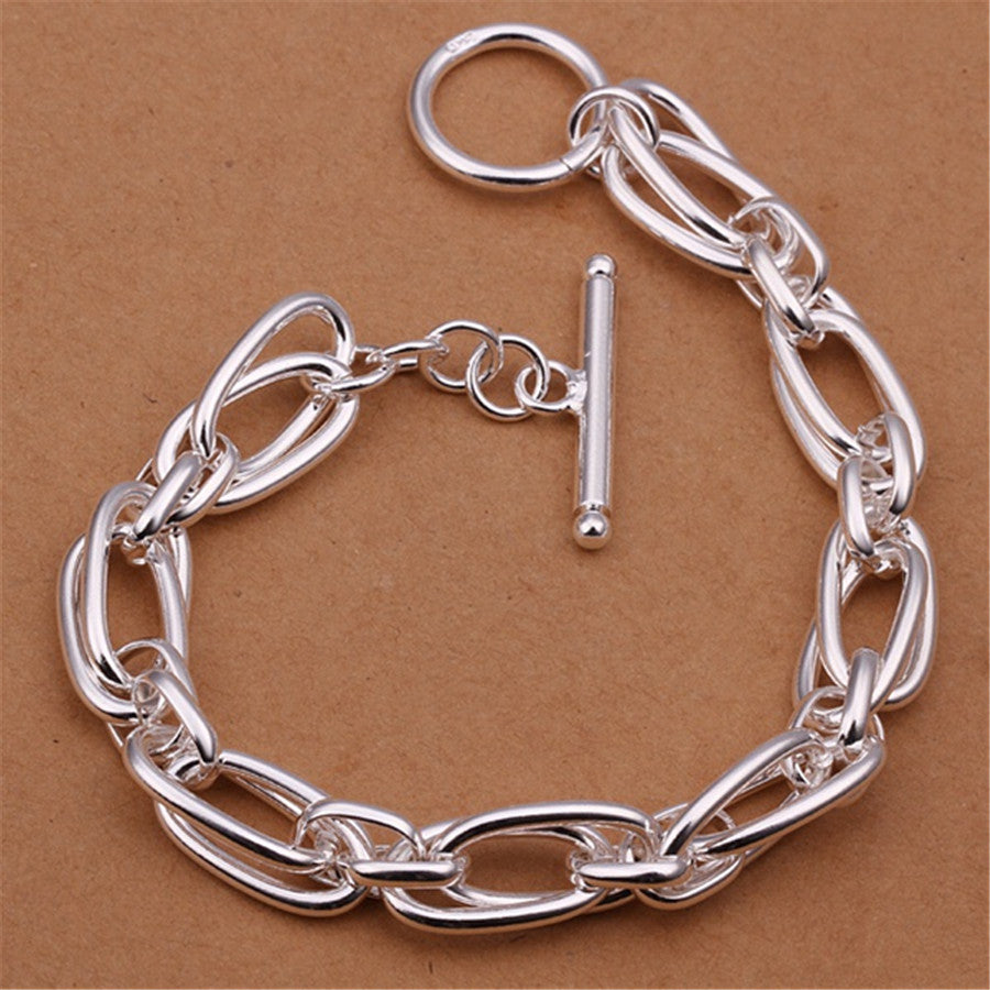 Silver Link Chain Bracelet