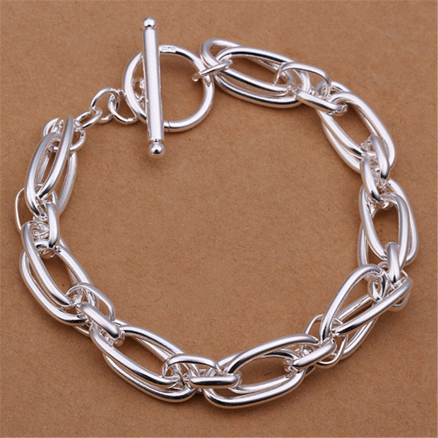 Silver Link Chain Bracelet