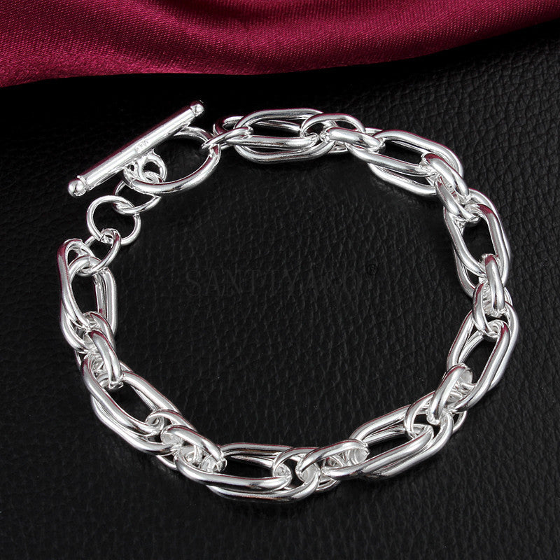 Silver Link Chain Bracelet